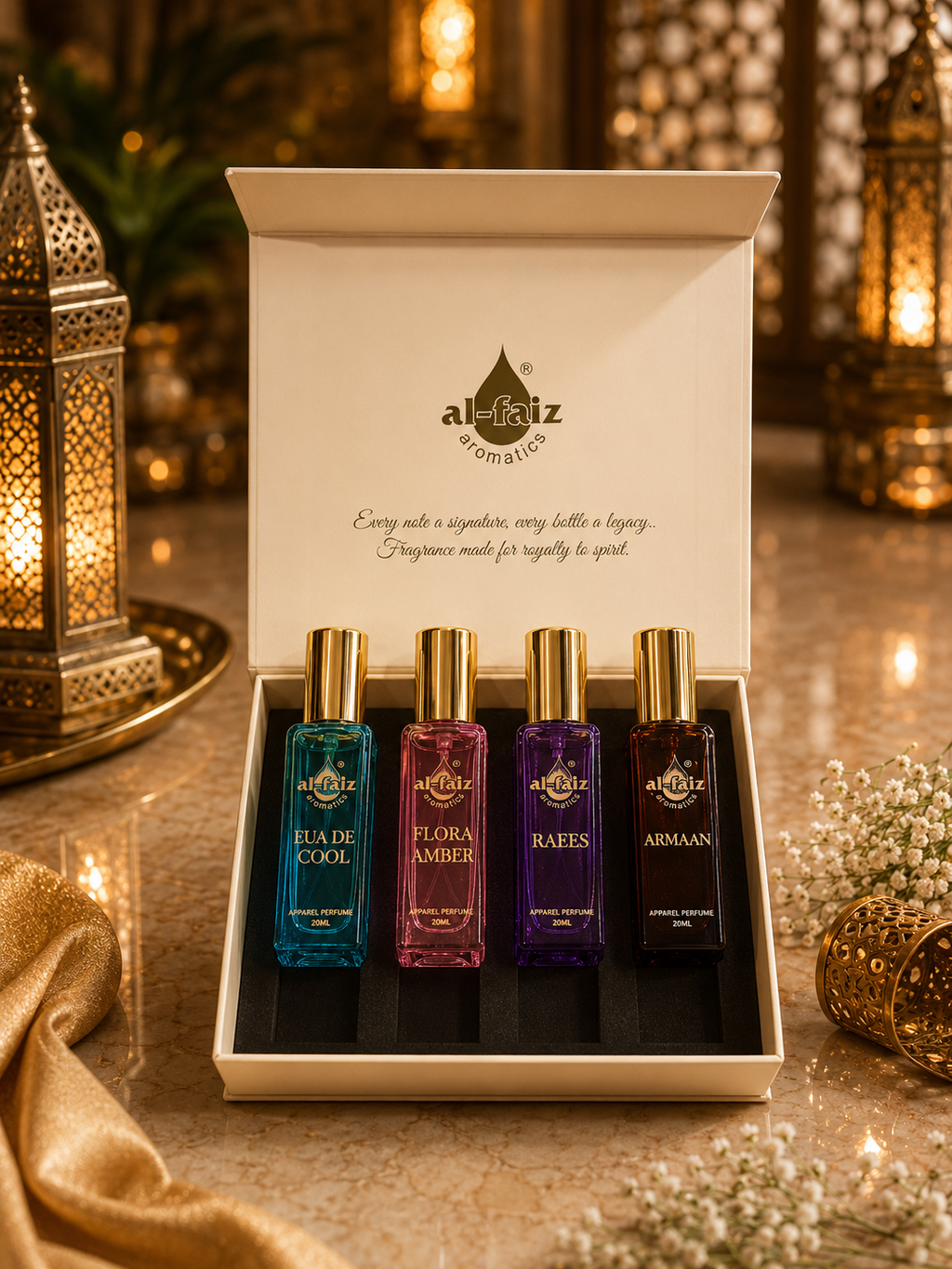 Al Faiz Aromatics Luxury Perfume Gift Set