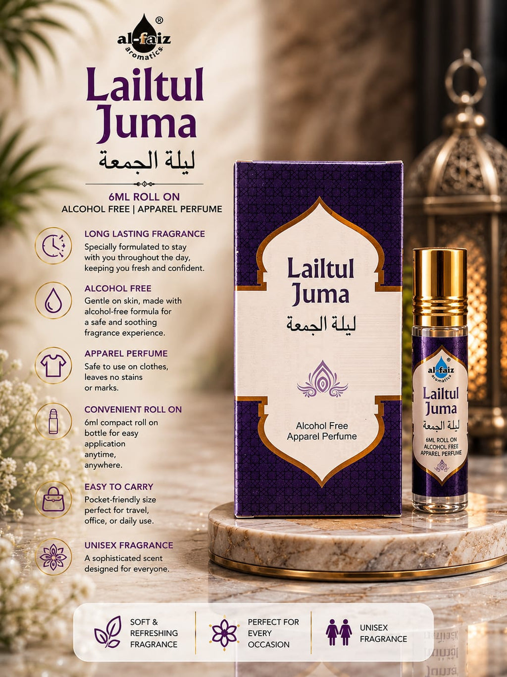 Lailatul Juma Attar Roll On Perfume
