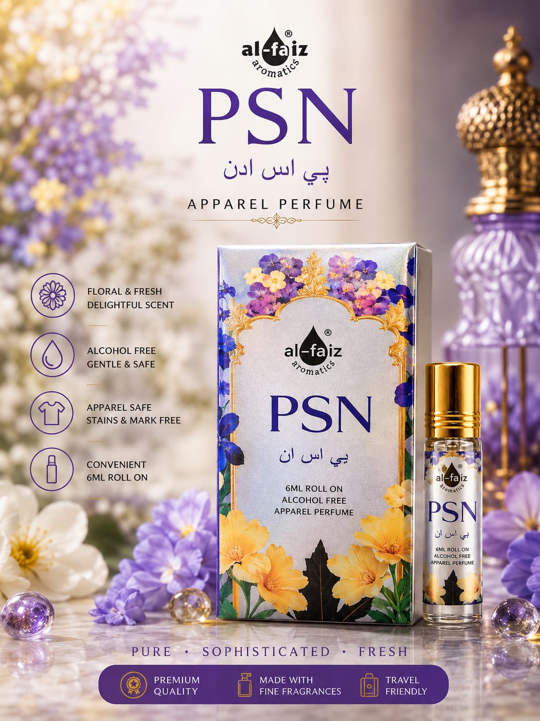PSN Attar Roll-On Perfume 6ML