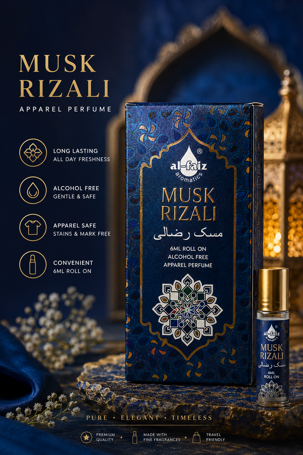 Musk Rizali Attar Roll-On Perfume 6ML