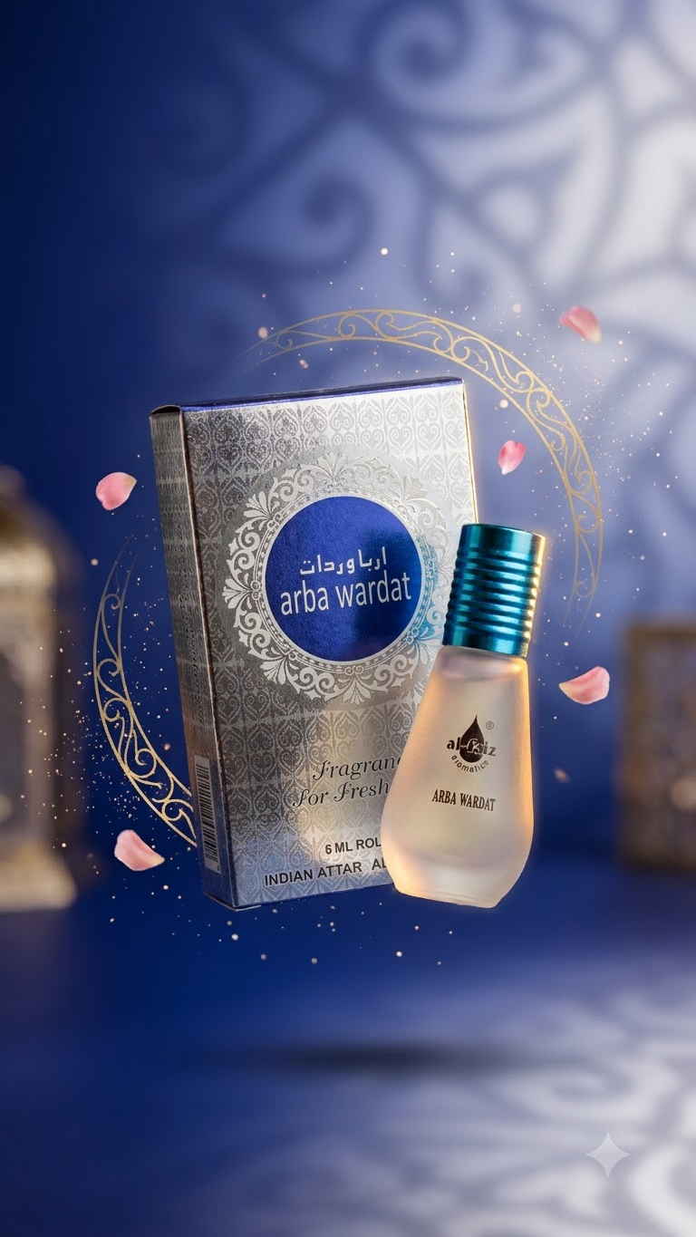 Arba Wardat Roll On Attar – 6ML