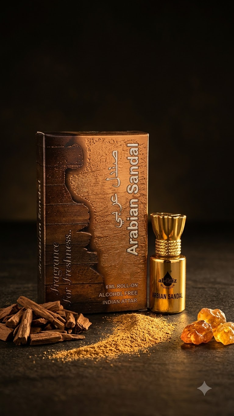 Arabian Sandal Roll On Attar – 6ML